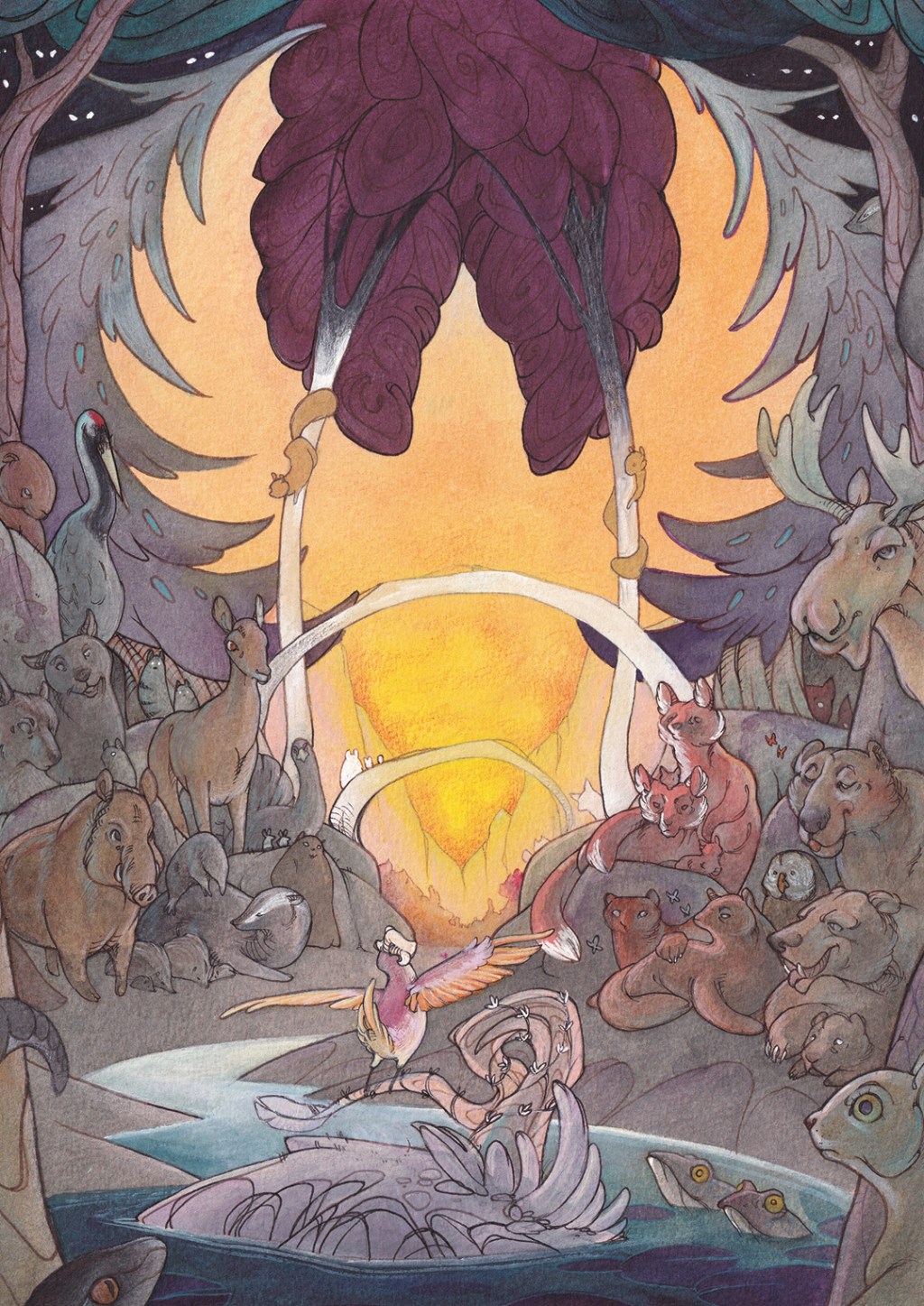 Jenni Välikangas: Kuvituksia meriltä, soilta ja kaukaa&nbsp;29.1.–9.2.