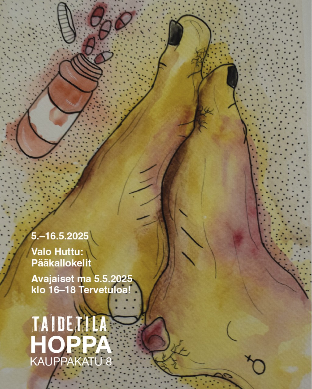 Valo Huttu: Pääkallokelit&nbsp;5.–16.5.