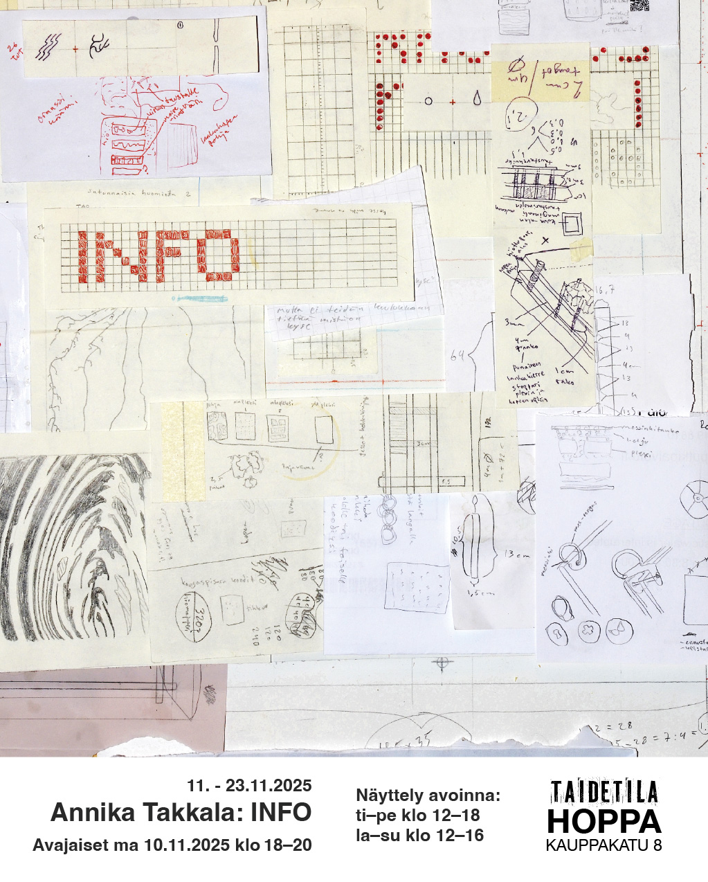 Annika Takkala: INFO, 11.–23.11.2025