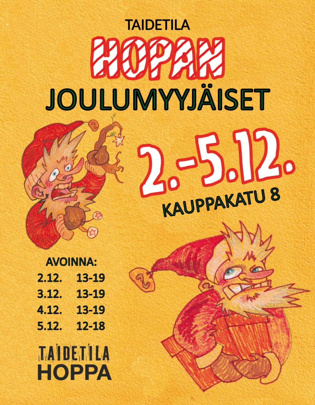 Hopan Joulumyyjäiset 2. –&nbsp;5.12.2025